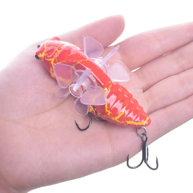 Rotating Propeller Fishing Lure