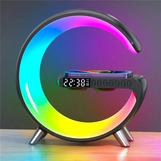 Smart Lamp with Wireless Charger and Bluetooth Speaker