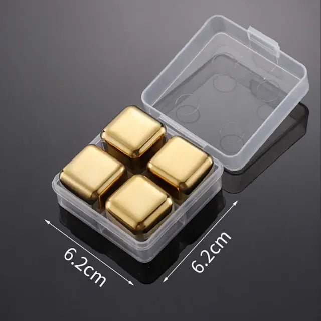 Reusable Stainless Steel Ice Cubes