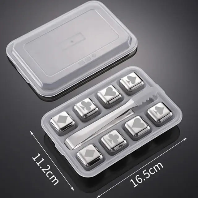 Reusable Stainless Steel Ice Cubes