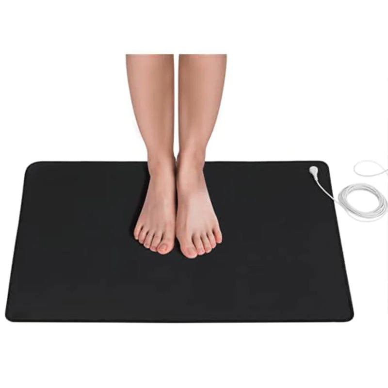 Premium Anti-Radiation Grounding Mat – Graphene Yoga & Decompression Mat with Grounding Wire