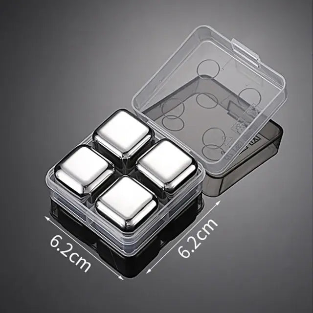 Reusable Stainless Steel Ice Cubes