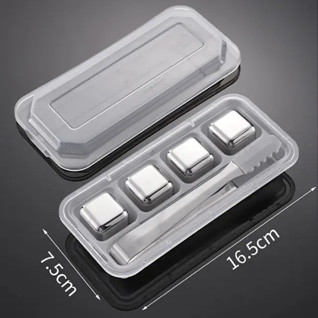 Reusable Stainless Steel Ice Cubes