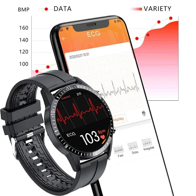 Waterproof Smartwatch Health Monitor For Men