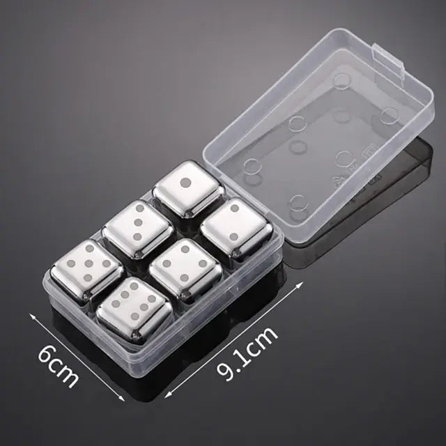 Reusable Stainless Steel Ice Cubes