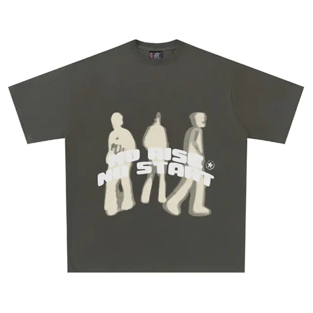 Streetwear Oversized Quick-Drying T-Shirt