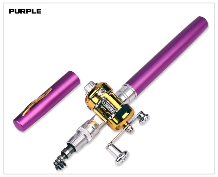 Portable Pocket Telescopic Mini Fishing Rod