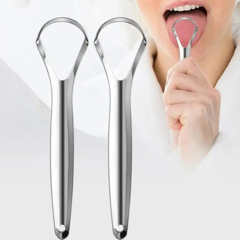 Stainless Steel Tongue Scraper