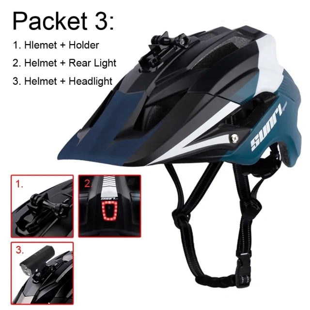 Bicycle Helmet Light Rechargeable