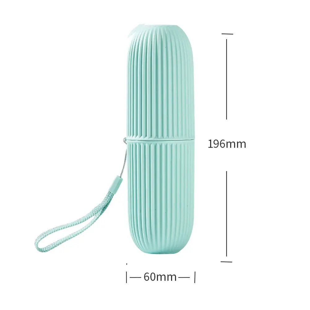 Travel Portable Toothbrush Cup Bathroom Toothpaste Holder