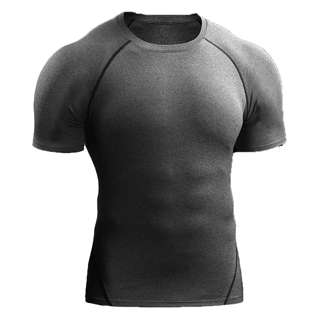 Men's Quick-Drying Elastic Compression T-Shirt