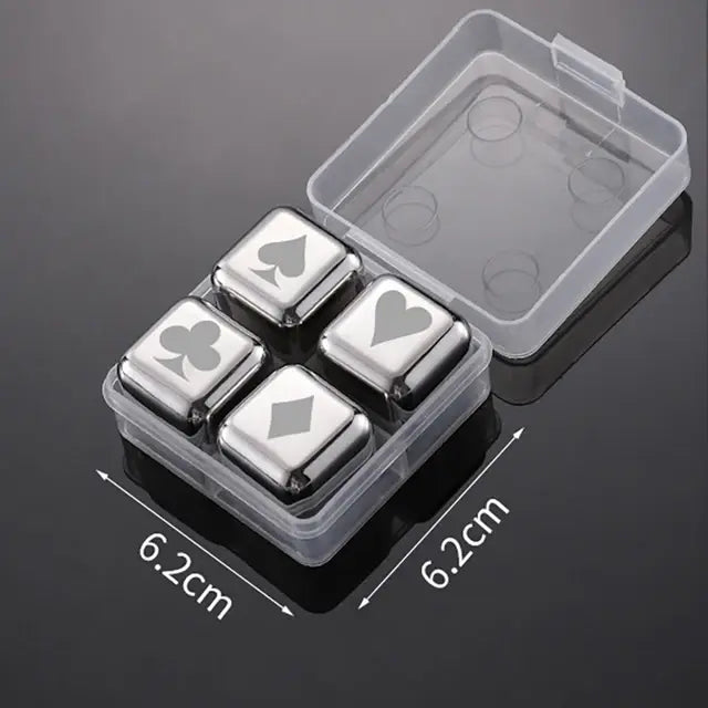 Reusable Stainless Steel Ice Cubes