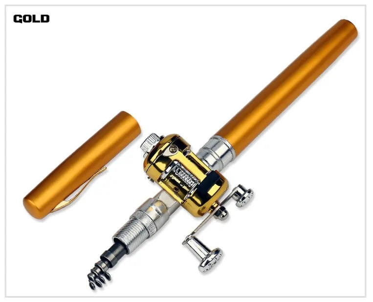 Portable Pocket Telescopic Mini Fishing Rod