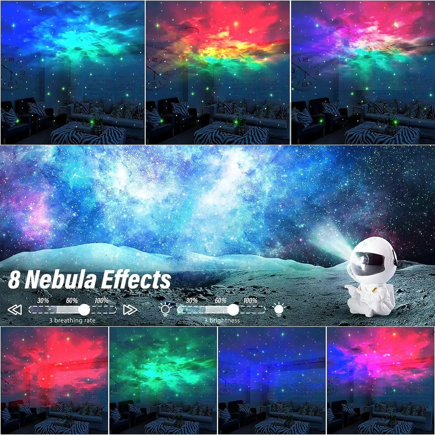 Galaxy Star Projector Night Light