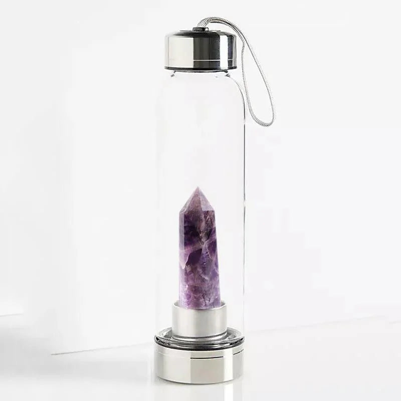 Crystal Healing Drinking Bottle