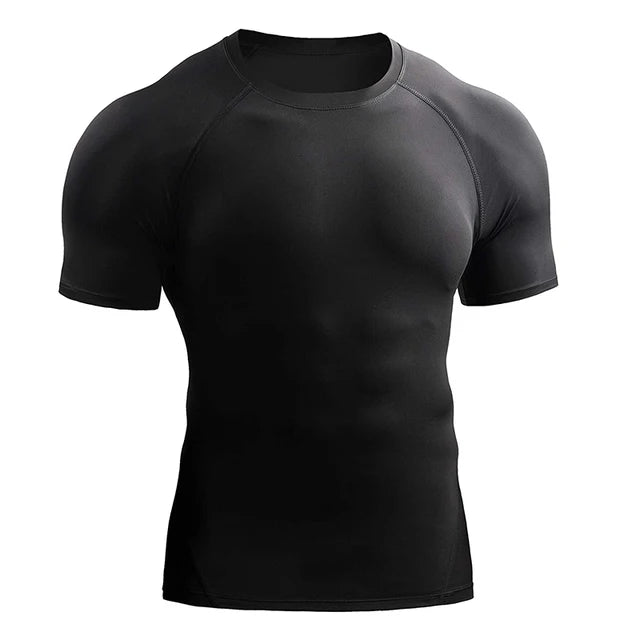 Men's Quick-Drying Elastic Compression T-Shirt