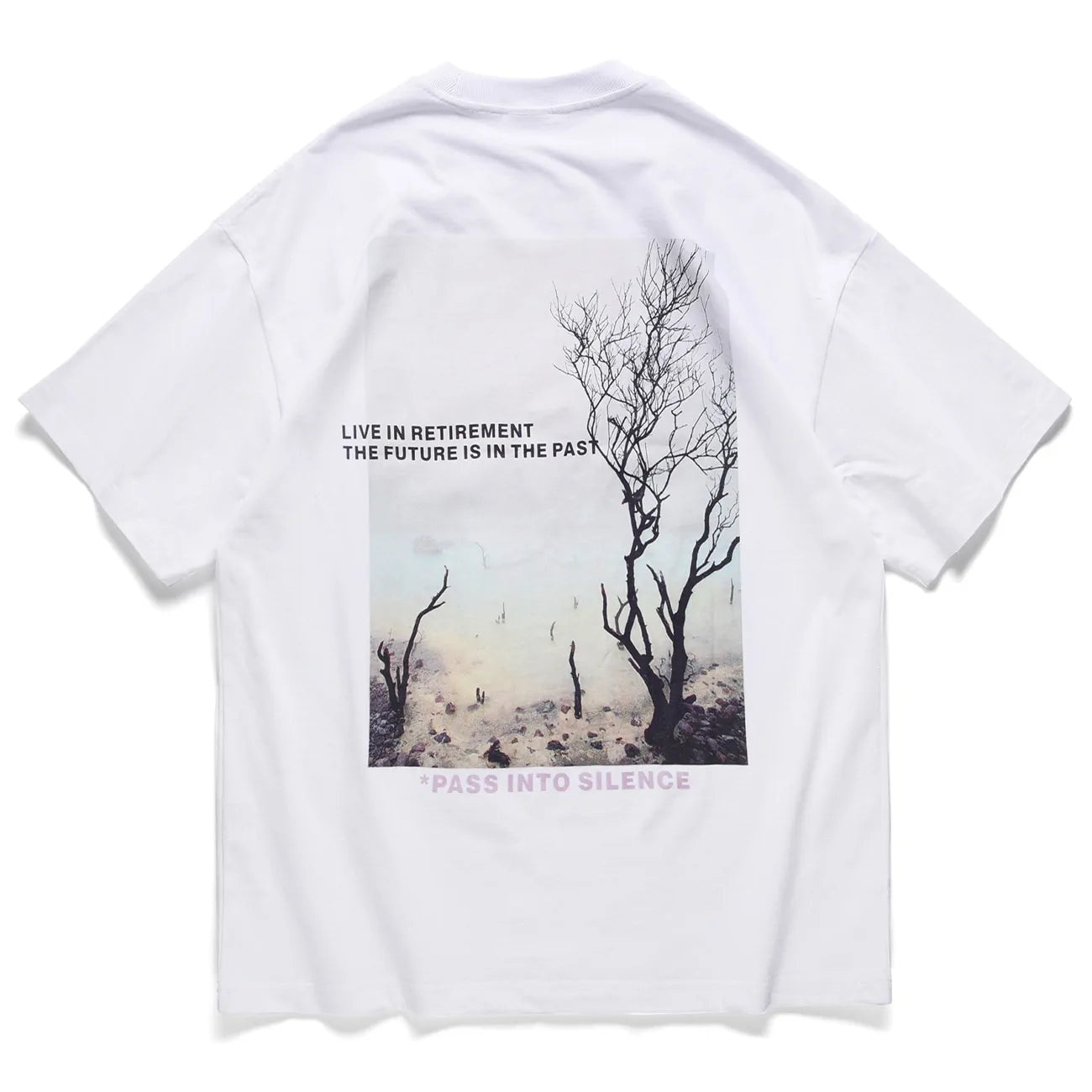 Men's Tree Letter Print T-Shirt