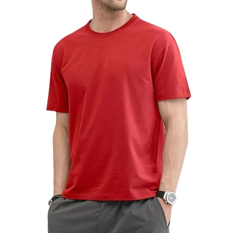 T-Shirt For Men Summer Cotton Tops