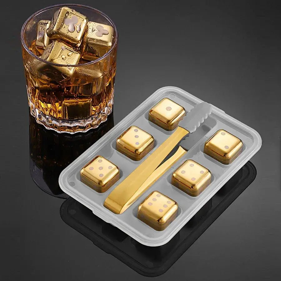 Reusable Stainless Steel Ice Cubes