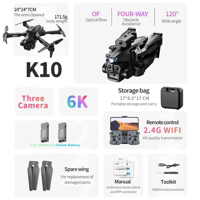 K10 Max Drone Professional