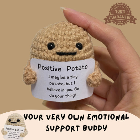 Handmade Plush Knitting Potato Doll