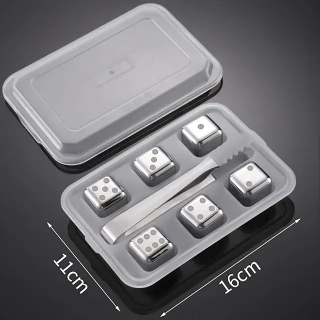 Reusable Stainless Steel Ice Cubes