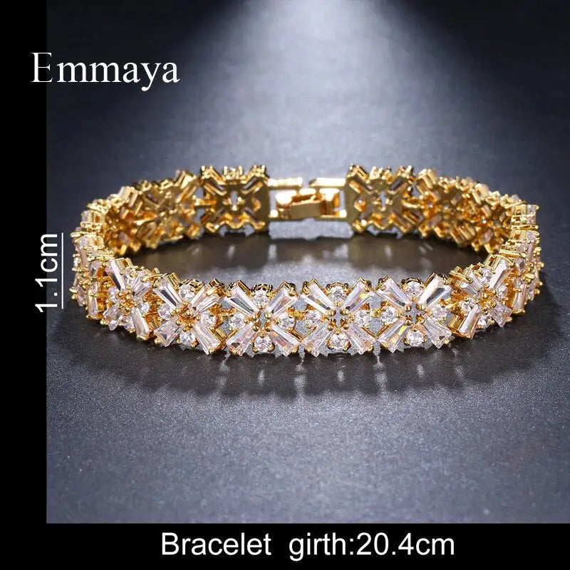 Luxury Crystal Charm Bracelets for Women