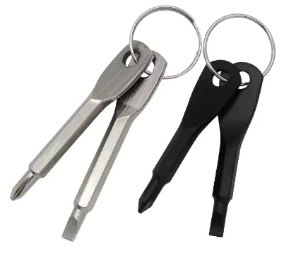 Stainless Steel Keychain Screwdriver