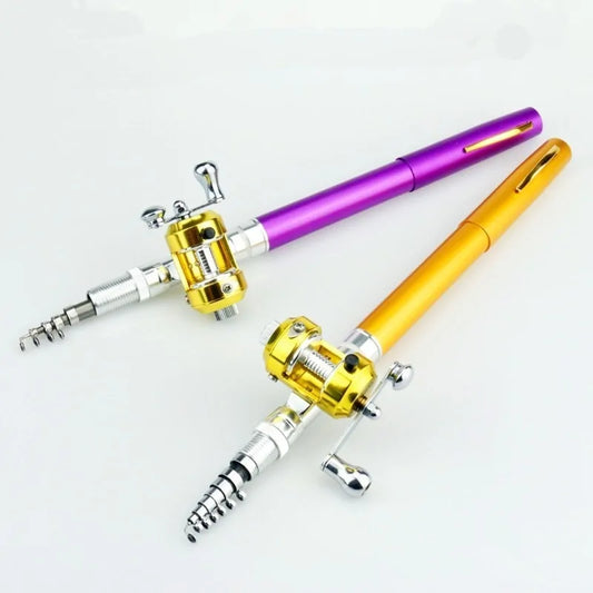 Portable Pocket Telescopic Mini Fishing Rod