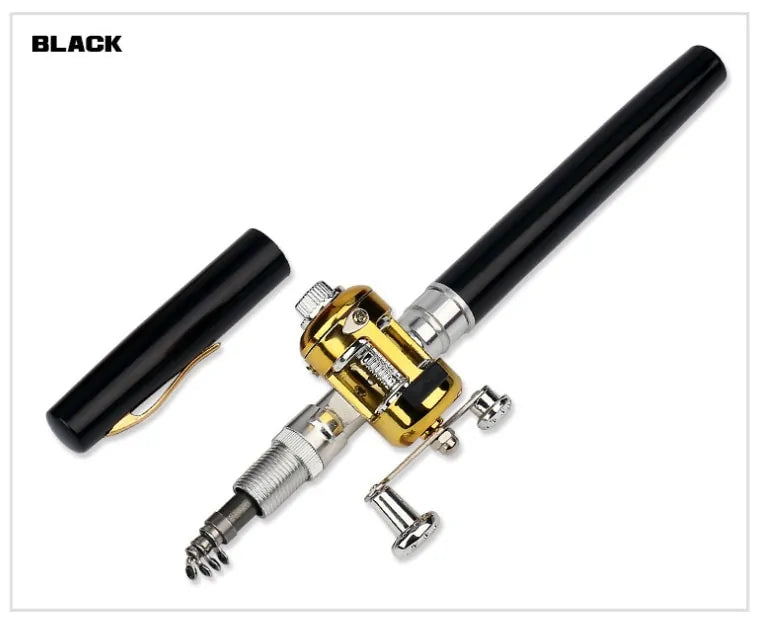 Portable Pocket Telescopic Mini Fishing Rod