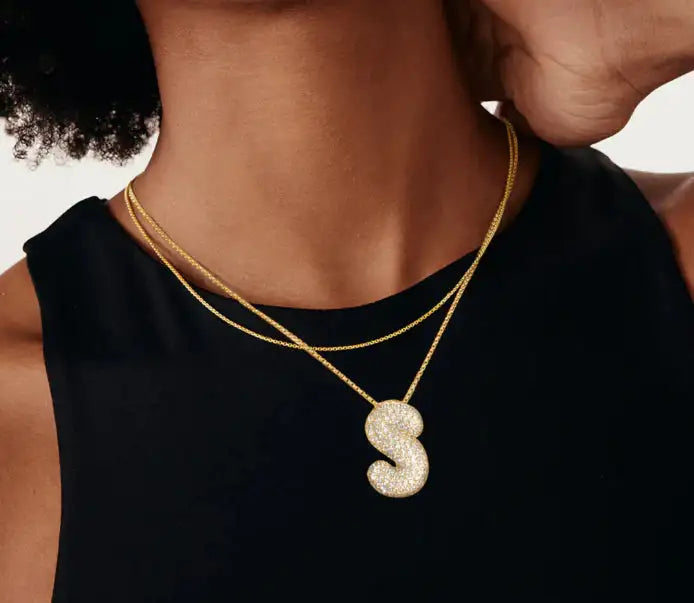 Letter Initial Necklace