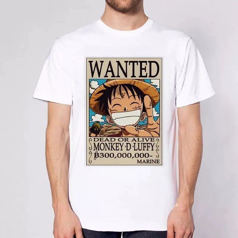 One Piece Luffy Wanted T-Shirt